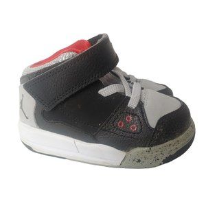 Nike Air Jordan Children Toddler 5C Shoes Flight Origin Black Wolf Gray Athletic